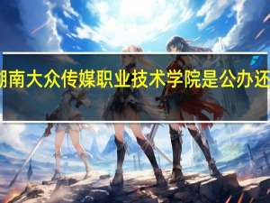 湖南大众传媒职业技术学院是公办还是民办