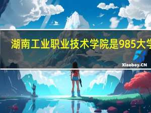 湖南工业职业技术学院是985大学吗
