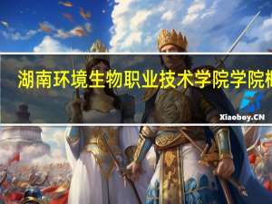 湖南环境生物职业技术学院学院概述