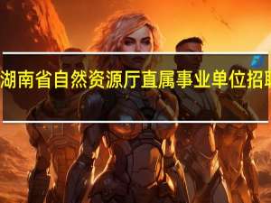 湖南省自然资源厅直属事业单位招聘条件