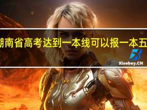 湖南省高考达到一本线可以报一本五个志愿,二本五个志愿吗