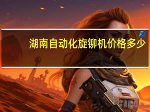 湖南自动化旋铆机价格多少