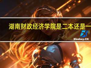湖南财政经济学院是二本还是一本