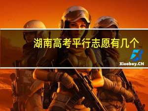 湖南高考平行志愿有几个