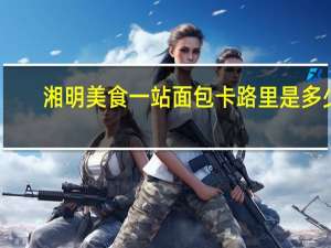 湘明 美食一站面包卡路里是多少