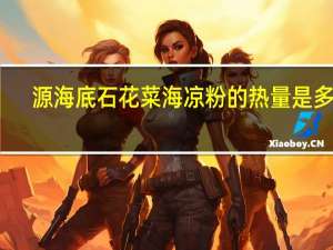 源海底 石花菜海凉粉的热量是多少