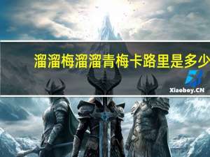 溜溜梅 溜溜青梅卡路里是多少