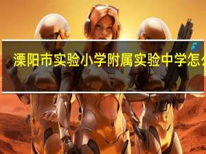 溧阳市实验小学附属实验中学怎么样？