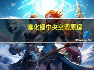溴化锂中央空调原理