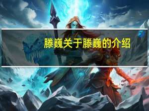 滕巍 关于滕巍的介绍