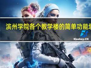 滨州学院各个教学楼的简单功能划分