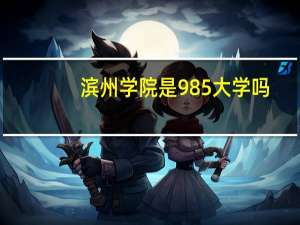 滨州学院是985大学吗