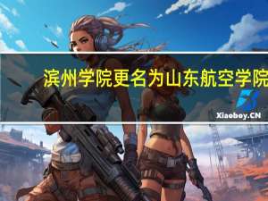 滨州学院更名为山东航空学院，对此你有什么看法