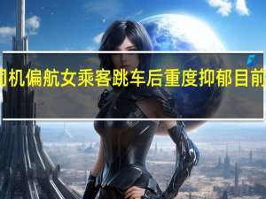滴滴司机偏航女乘客跳车后重度抑郁 目前是什么情况？