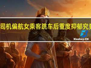 滴滴司机偏航女乘客跳车后重度抑郁 究竟怎么回事？