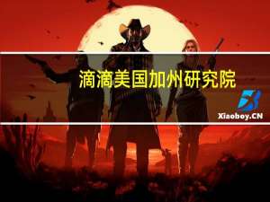 滴滴美国加州研究院（滴滴美国研究院简介）