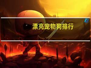 漂亮宠物狗排行