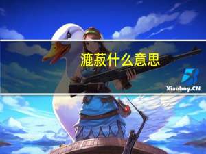 漉菽什么意思