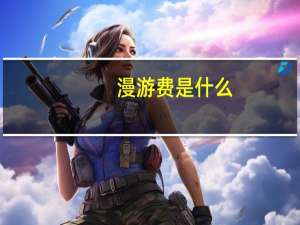 漫游费是什么