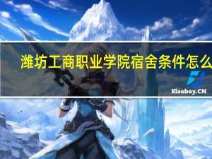潍坊工商职业学院宿舍条件怎么样