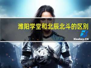 潍阳学堂和北辰北斗的区别
