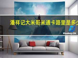 潘祥记大米哥米通卡路里是多少