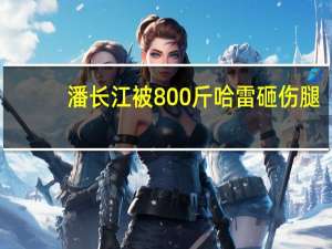 潘长江被800斤哈雷砸伤腿（潘长江被800斤哈雷砸伤腿）