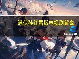 潜伏孙红雷版电视剧解说（潜伏孙红雷版全剧集）