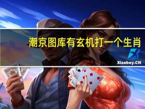 潮京图库有玄机打一个生肖（潮京图库）