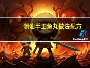 潮汕手工鱼丸做法配方