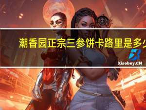 潮香园 正宗三参饼卡路里是多少