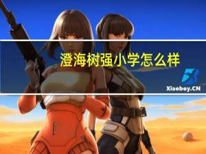 澄海树强小学怎么样