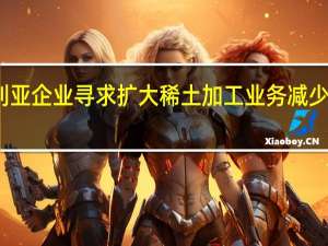澳大利亚企业寻求扩大稀土加工业务 减少对中国依赖