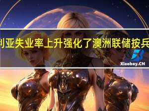 澳大利亚失业率上升强化了澳洲联储按兵不动的理由