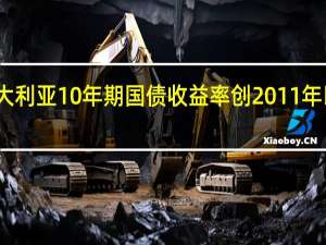 澳大利亚10年期国债收益率创2011年以来新高