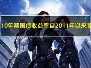 澳大利亚10年期国债收益率自2011年以来首次涨穿5.0%整数位心理关口