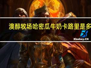 澳醇牧场 哈密瓜牛奶卡路里是多少