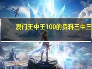 澳门王中王100的资料三中三_智能AI深度解析_爱采购版v47.08.189