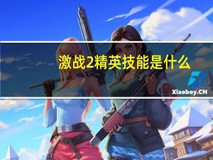 激战2精英技能是什么（激战2 哪个职业满级能单刷精英）