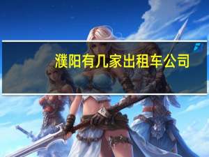 濮阳有几家出租车公司