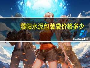 濮阳水泥包装袋价格多少