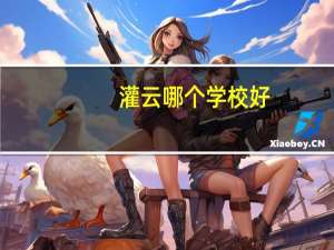 灌云哪个学校好