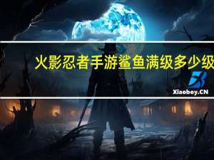 火影忍者手游鲨鱼满级多少级