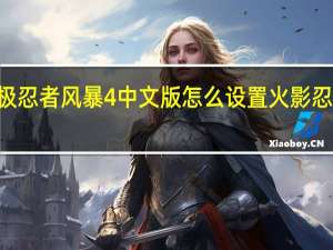 火影忍者究极忍者风暴4中文版怎么设置 火影忍者究极风暴43dm