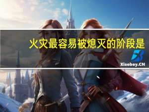 火灾最容易被熄灭的阶段是