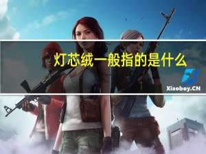 灯芯绒一般指的是什么