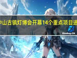 灯都中山古镇灯博会开幕 14个重点项目进行现场签约