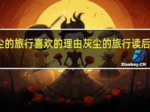 灰尘的旅行喜欢的理由 灰尘的旅行读后感四年级