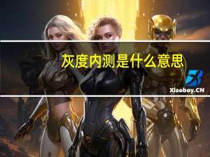 灰度内测是什么意思