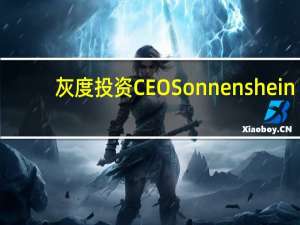 灰度投资CEO Sonnenshein：我们将不得不看看是否需要重新申请（比特币）ETF